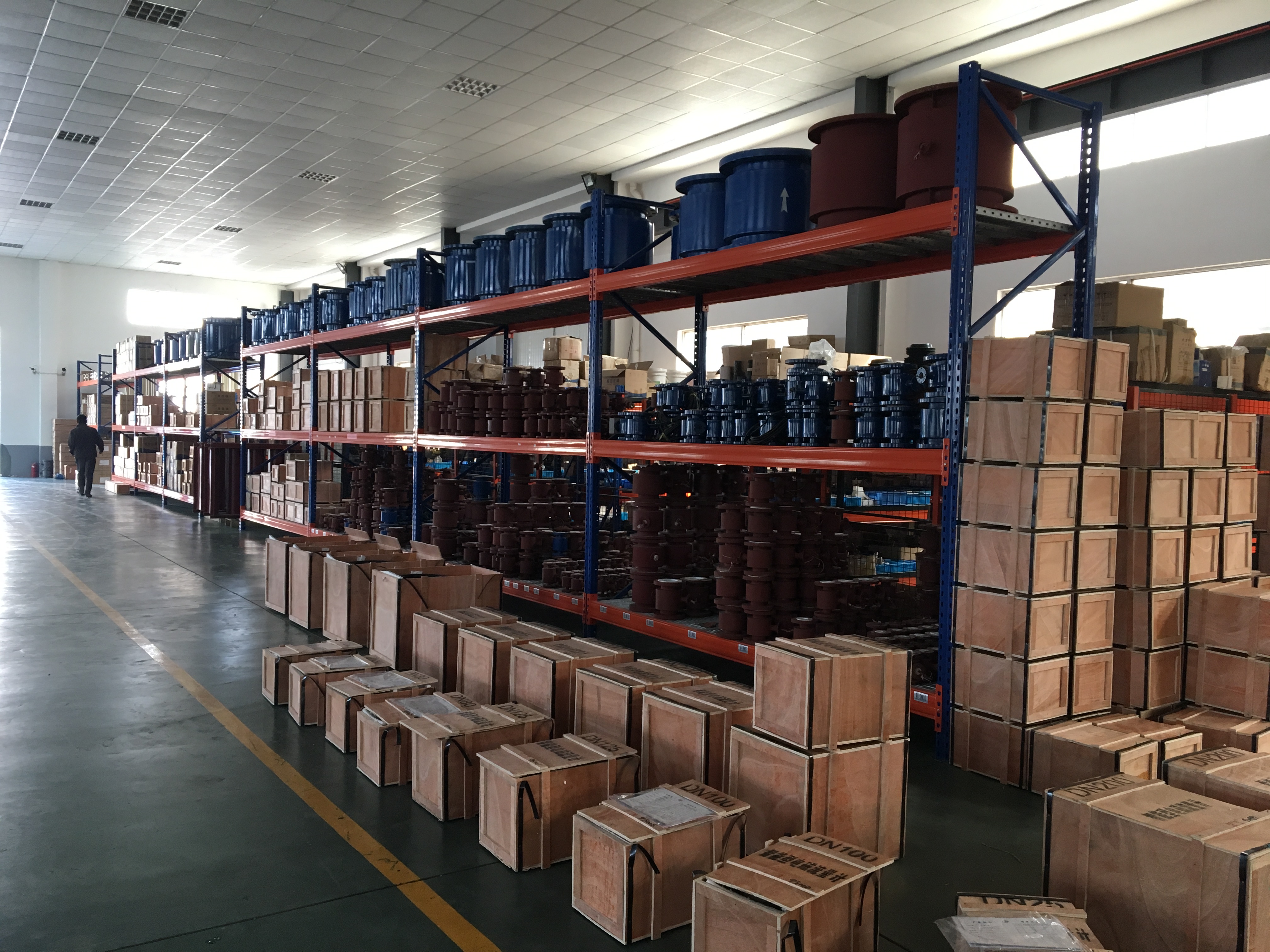 分體電磁流量計生產(chǎn)車間